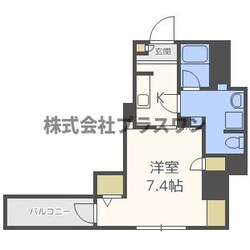 フォレステージュ北堀江の物件間取画像